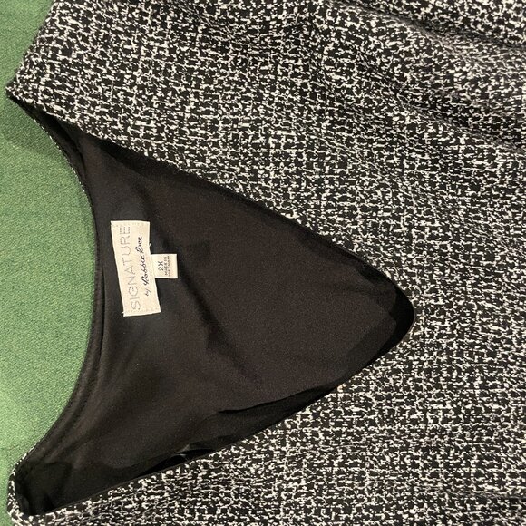 Darling Black/white swing dress - 2XL - Picture 7 of 9